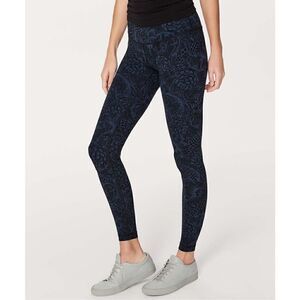 Lululemon Wunder Under Low-Rise Tight *Full-On Luxtreme 28" Nouveau Mach Blue Bl
